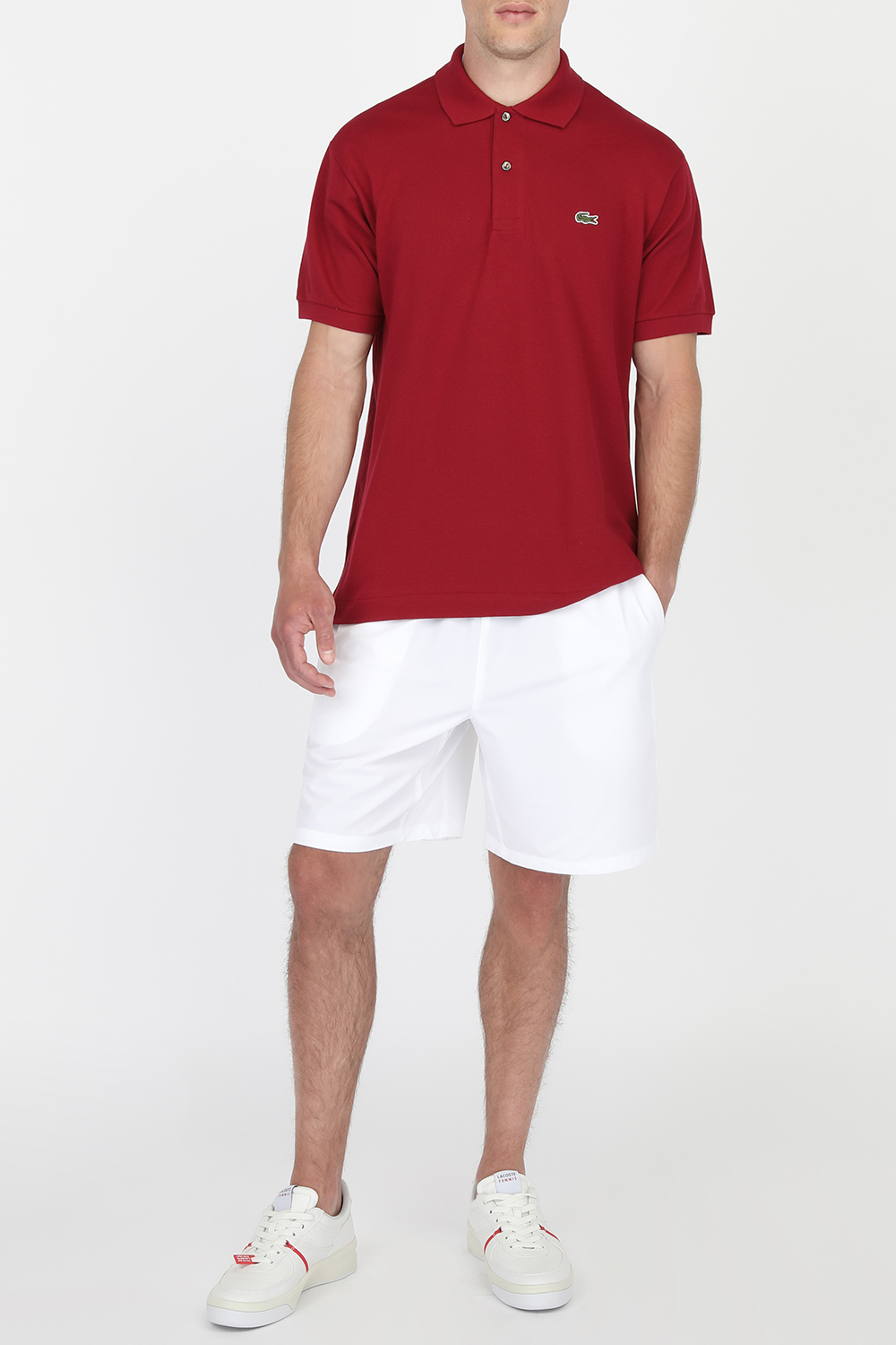 Lacoste Classic Fit Polo Shirt in Bordeaux